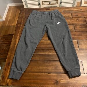 Nike Men’s Charcoal Joggers Size Medium